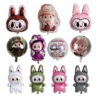 labubu Bubble Marte 18-inch aluminum foil balloon Night market stall toy balloon liftoff