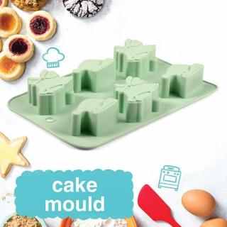 Silicone cake mould
