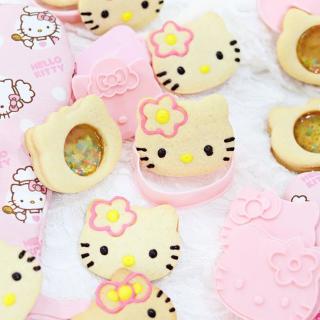 Cute cartoon three-dimensional cake cookie press mold 4-piece baking mold