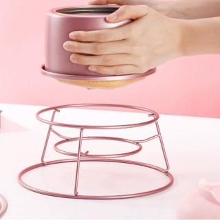 Non-stick Rose gold 6 storage 8 inch cooling rack Air drying chiffon cake mold Baking tools Bread cooling rack