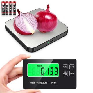 15kg kitchen scale Stainless steel independent LCD screen Bluetooth electronic weighing digital electronic food separate electronic scale