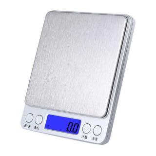 Electronic scale 0.1g Amazon cross-border high-precision jewelry scale 0.01g mini portable foreign trade kitchen scale