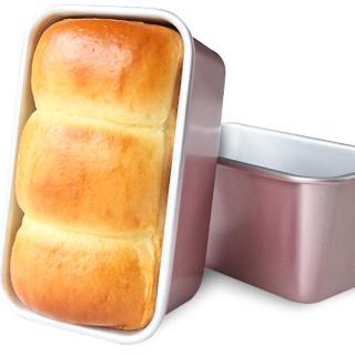 Rose gold non-stick large/small raised toast mold Fixed cake toast bread mold Baking mold