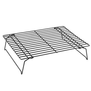 Black non-stick collapsible cake bread mooncake cooling rack Cooling net drying rack private baking tools