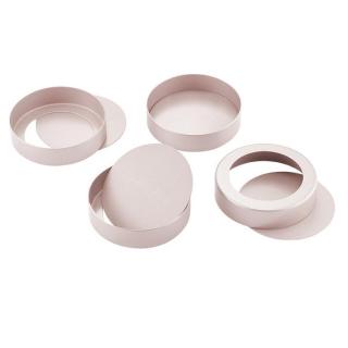 Gold mini 3-inch non-stick French floss pie pan Round tart pan Fruit tart mold for air fryers