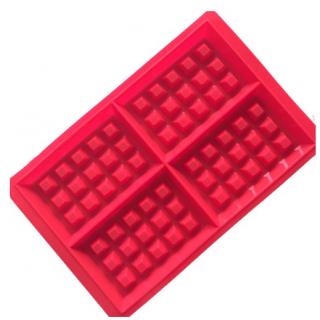 Manufacturers wholesale silicone waffle muffin mold diy baked cake mold temperature resistant cookie silicone mold