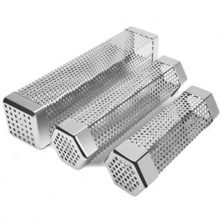 BBQ outdoor stainless steel 430 smoked tube roast bacon square hexagonal 5 