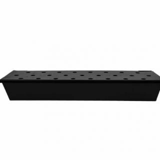 Outdoor barbecue tools Stainless steel triangle grill box BBQ sawdust smoke box Portable charcoal box barbecue cross-border