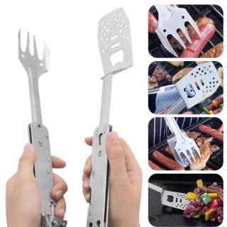 Amazon hot stainless steel multifunctional barbecue tools wholesale removable portable 4-in-1 outdoor grill