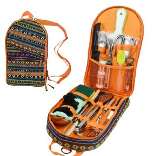Barbecue tool set New national wind outdoor barbecue tool set BBQ barbecue tool backpack set