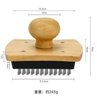 Cleaning brush Pizza SLATE cleaning brush Oven grill mesh Stainless steel cleaning brush Strong stain free oil