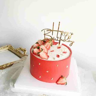 ins Wind Mother's Day Father's Day happy birthday Cake decorations acrylic cake placards