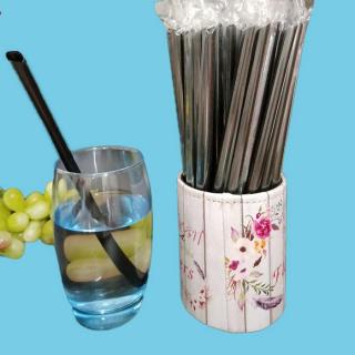 Manufacturers one-time single film packaging color pp plastic straw pearl milk tea environmental health diagonal straw
