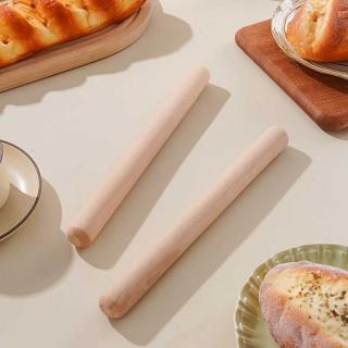 Solid wood unpainted rolling pin, household wooden stick for making dumpling wrappers, a magic tool for pressing dough, rolling pin, rolling rod, baking